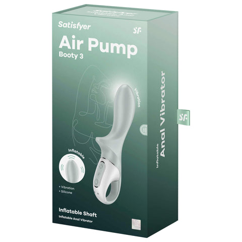 Satisfyer Air Pump Booty 3 täyttyvä anaalivibraattori