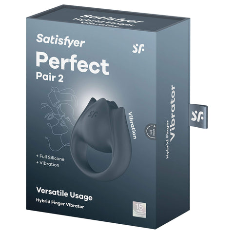 Satisfyer Perfect Pair 2 penisrengas ja sormivibraattori