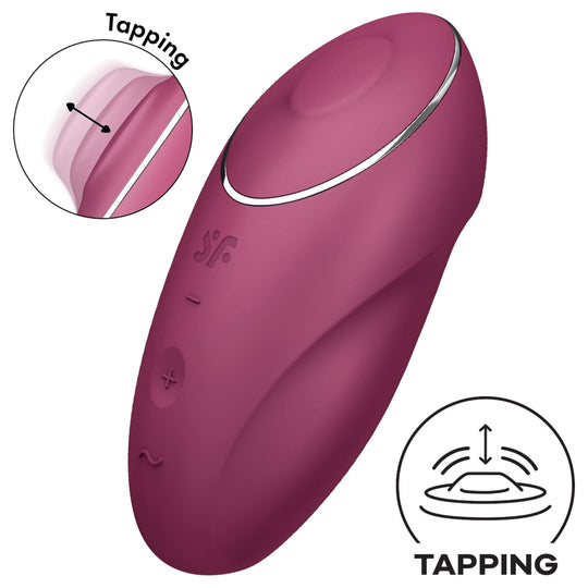 Satisfyer Tap & Climax 1 - Lay-on-vibraattori