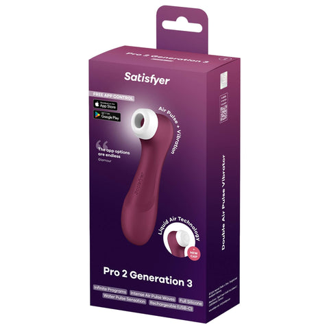 Satisfyer Pro 2 Generation 3 with Bluetooth app
