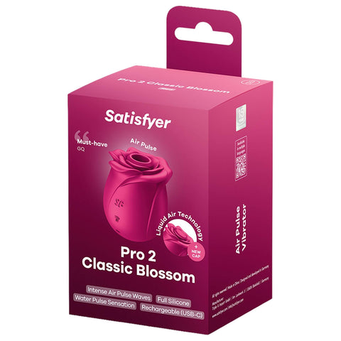 Satisfyer Pro 2 Classic Blossom ruusu klitoriskiihotin