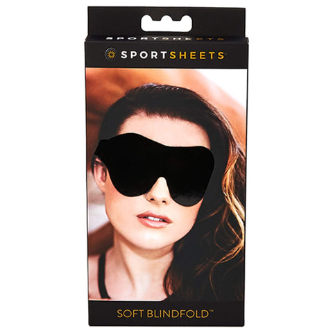 Sportlakens, Zacht oogmasker, zwart