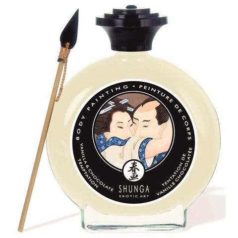 Shunga Body paint, vanilla & chocolate