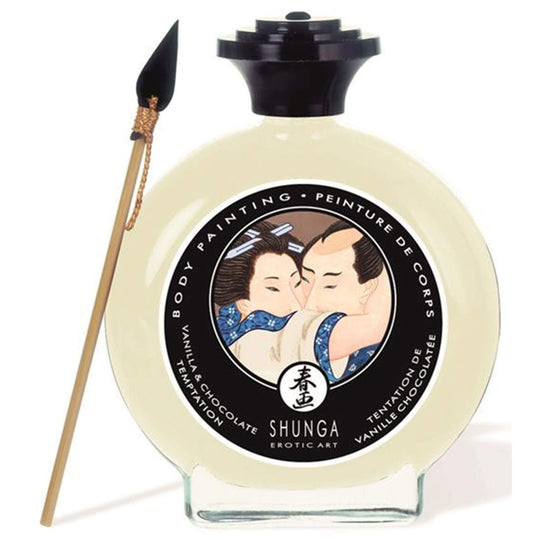 Shunga Bodypaint, vanille &amp; chocolade 