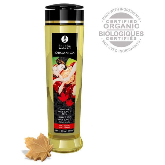 Shunga - Massageolie, Organica Maple Seduction