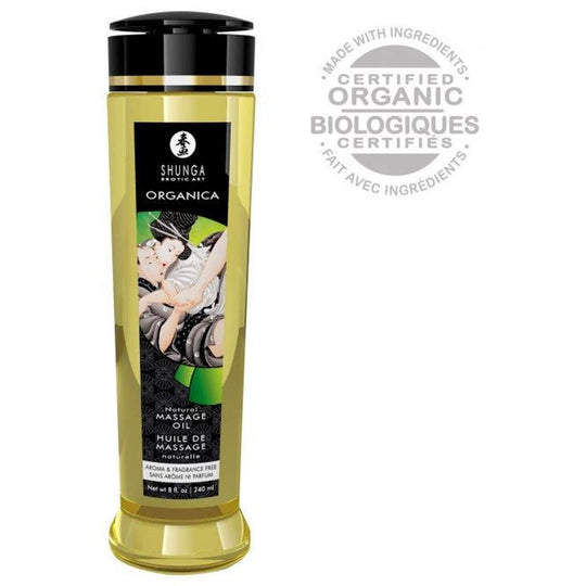 Shunga - Massageolie, Orgacina Natural