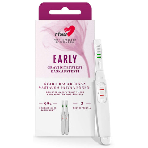 RFSU Early Raskaustesti 2 kpl