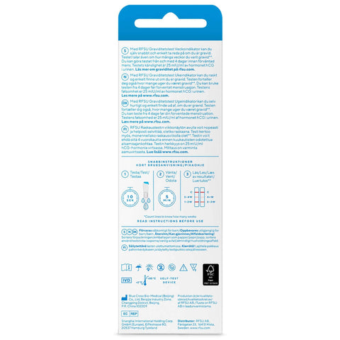 RFSU Weeks Raskaustesti 2 kpl