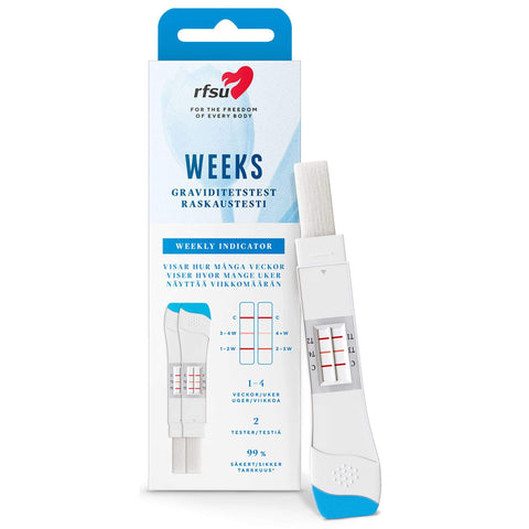 RFSU Weeks Raskaustesti 2 kpl
