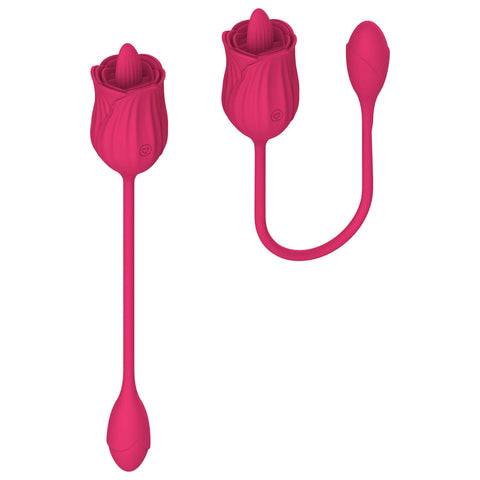 Ruusu kielivibraattori geishakuulalla