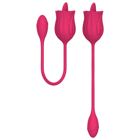 Ruusu kielivibraattori geishakuulalla