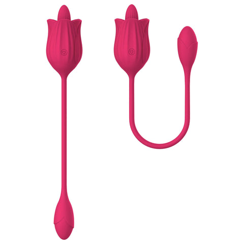 Ruusu kielivibraattori geishakuulalla