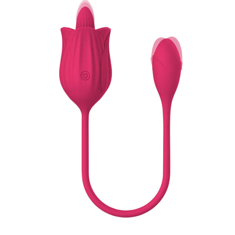 Ruusu kielivibraattori geishakuulalla