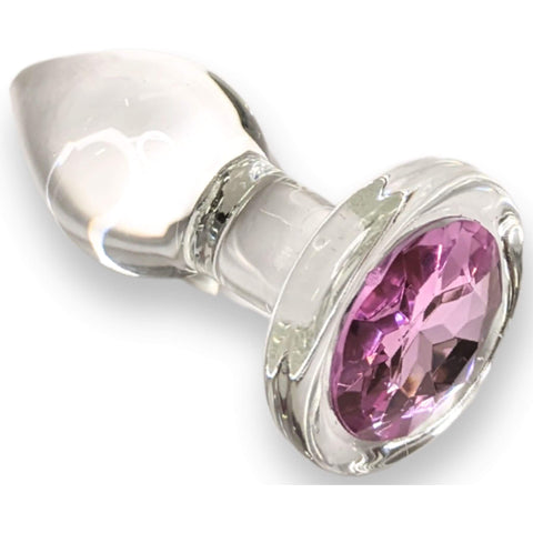 Lasianustappi jalokivellä