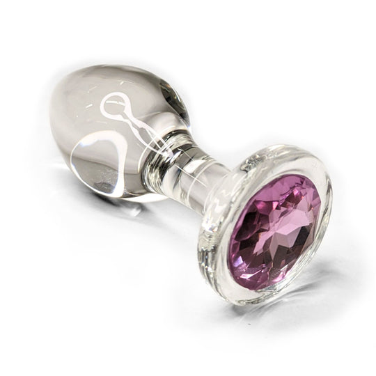 Lasianustappi jalokivellä