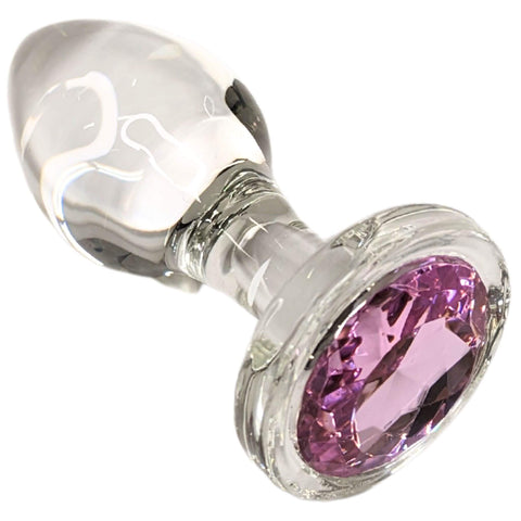 Lasianustappi jalokivellä