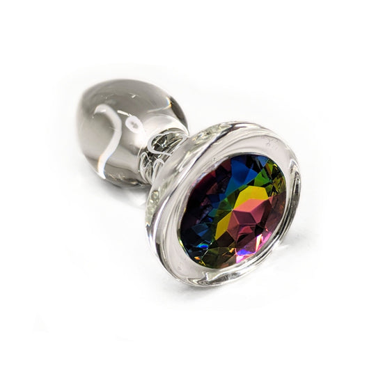 Lasianaalitappi prismakivellä