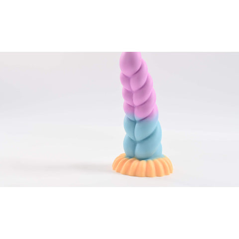 Spiraali fantasiadildo 19 cm