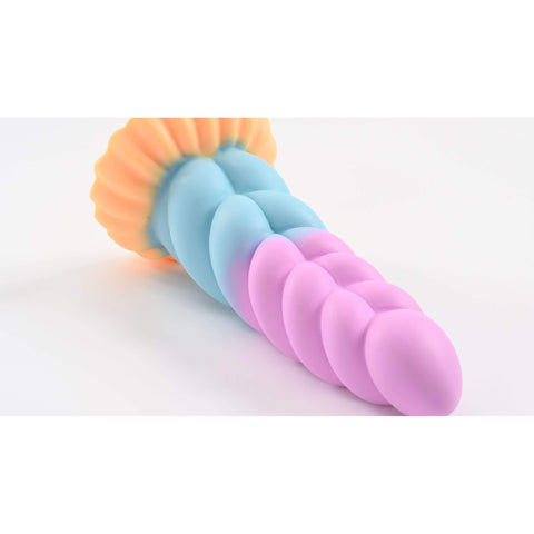 Spiraali fantasiadildo 19 cm