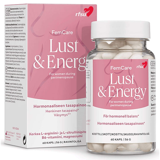 RFSU Fem Care Lust & Energy 60 kpl
