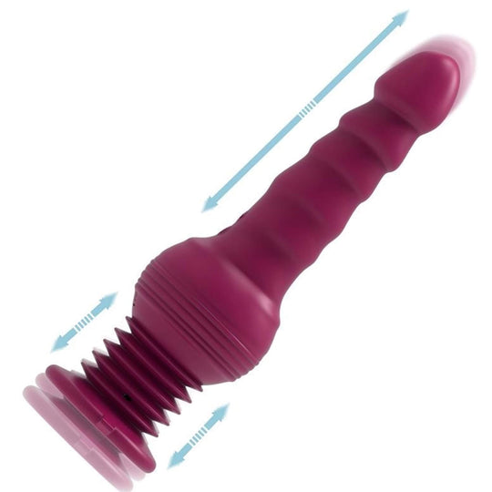 Jet Rocket dildo teleskooppiliikkeellä