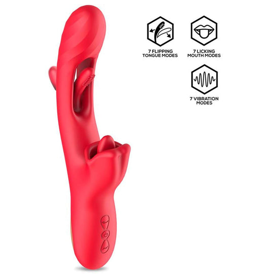 Grant – 360° pyörivä kieli & G-piste stimulaatio