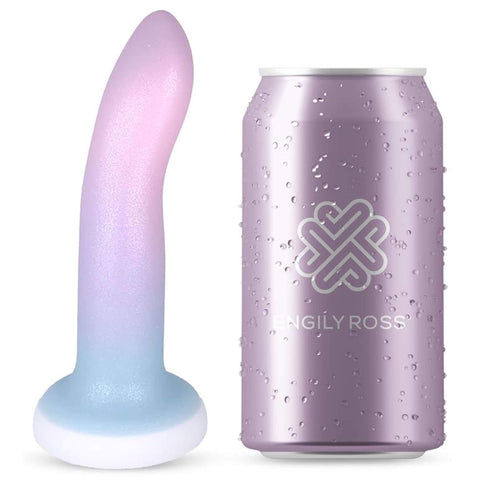 Tyylikäs dildo liukuvärillä