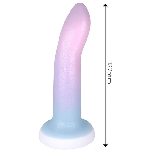 Tyylikäs dildo liukuvärillä