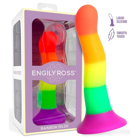 Sateenkaaridildo 18 cm