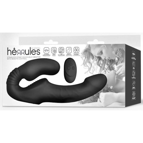 Strapless Strap-on vibraattorilla