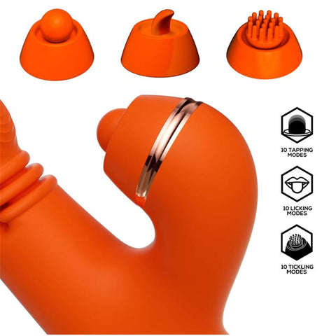 Monitoiminen G-pistevibraattori 360° hieronnalla