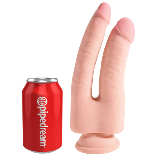 King Cock tuplapäinen dildo