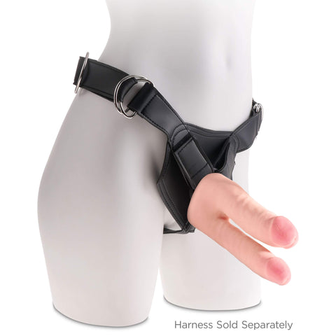 King Cock tuplapäinen dildo