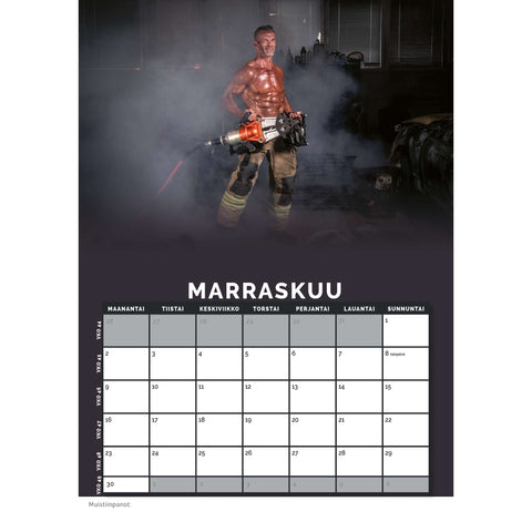 Palomieskalenteri 2026