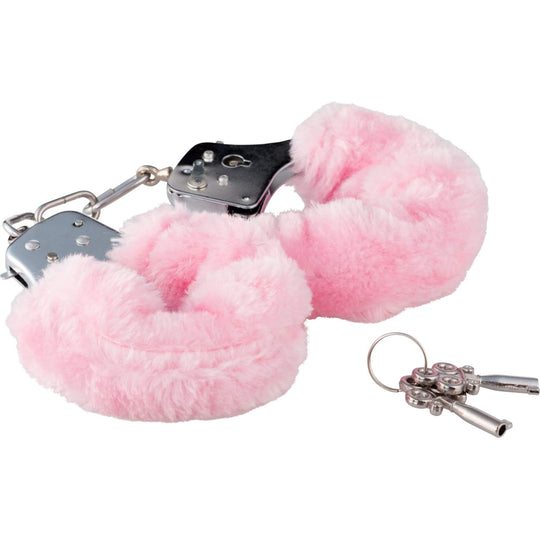 Sexy Handcuffs, pink with hair padding