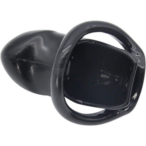 Siveysvyö 2.0, small, musta hartsi, ergonominen rengas ja lukko.