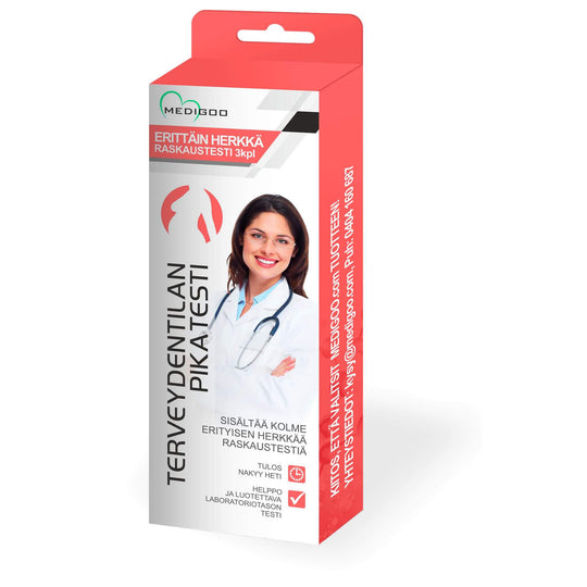 Pregnancy Test, Very Sensitive (3 strips)