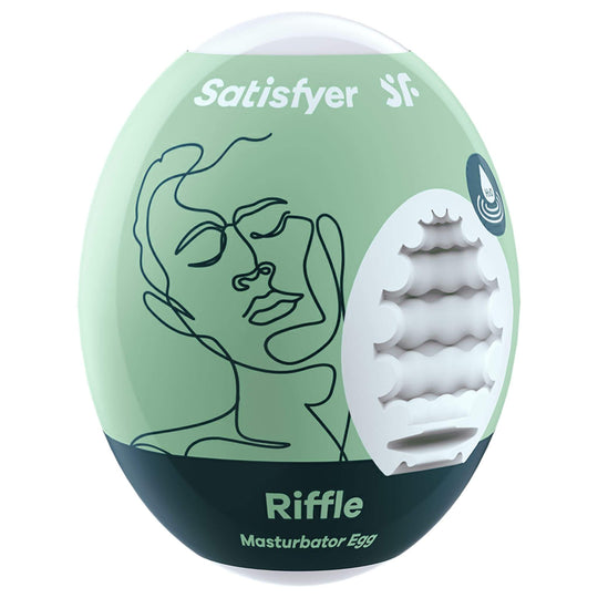 Satisfyer Masturbator Egg Single riffle