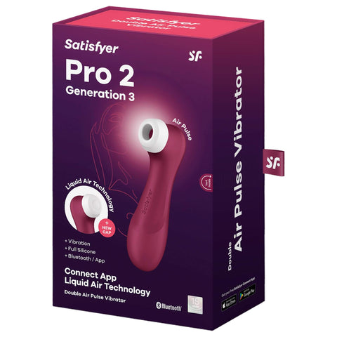 Satisfyer Pro 2 Generation 3 with Bluetooth app