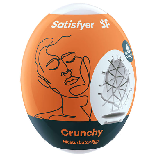 Satisfyer Masturbator Egg Single crunchy