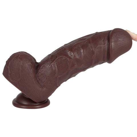 Cock - dildo with suction cup