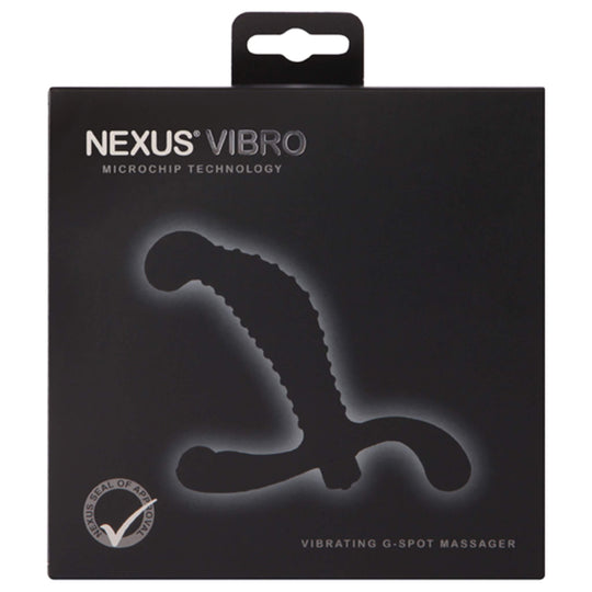 Nexus Vibro Anal Wand and G-Spot with vibrator, black