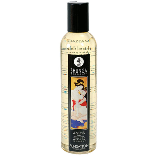 Shunga - Massage oil, lavender