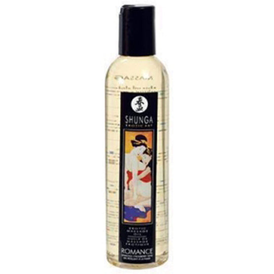 Shunga - Massage oil, strawberries and champagne
