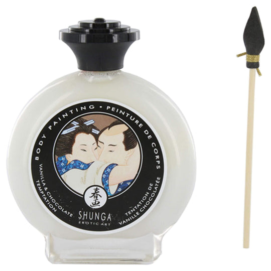 Shunga Body paint, vanilla & chocolate