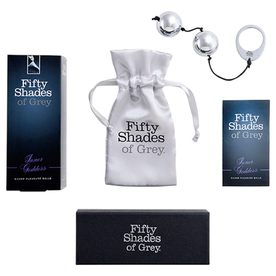50 Shades of Grey - Silver Metal Ben Wa Balls