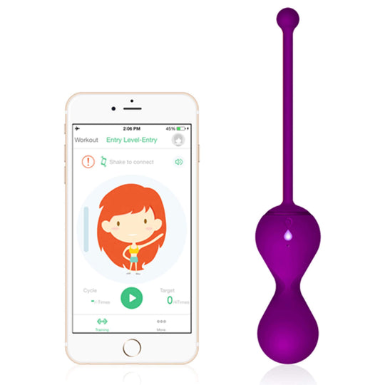 Magic Motion Smart Kegel Balls Master, purple