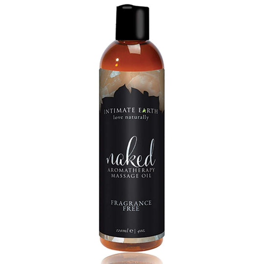 Intimate Earth - Massage oil Naked Unscented 120 ml