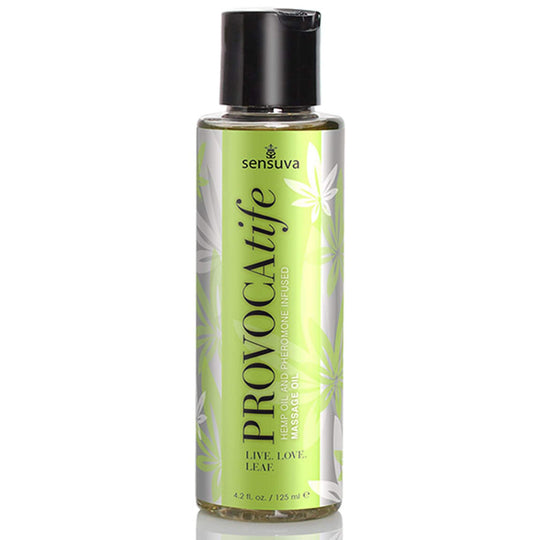 Sensuva - Provocatife Cannabis oil & Pheromone Infused massage oil 120 ml