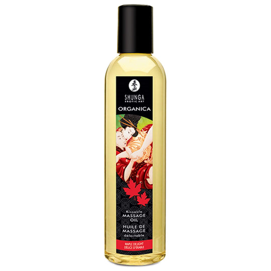 Shunga - Massage Oil, Organica Maple Seduction